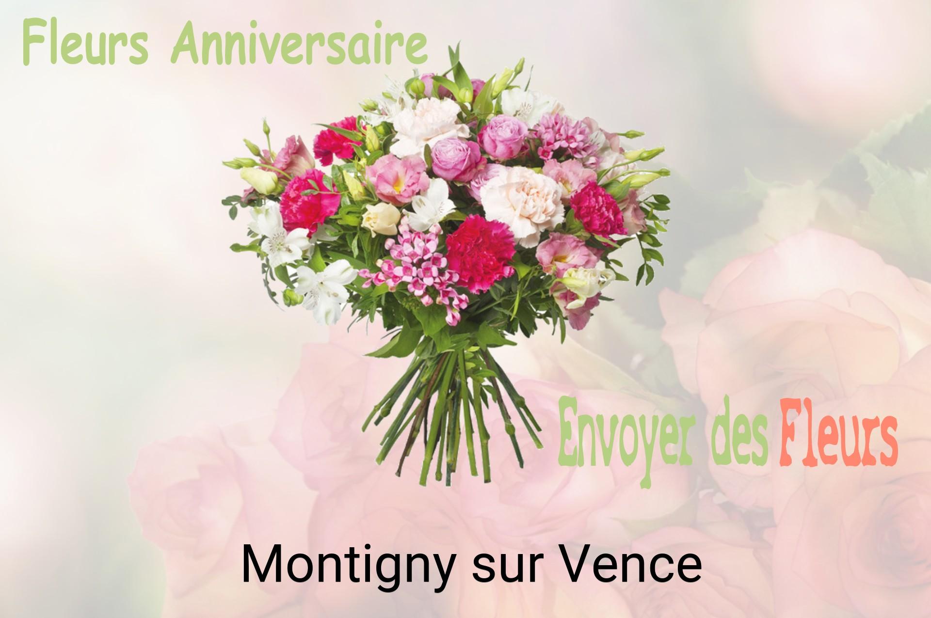 Bouquet de fleurs d’anniversaire livré à Montigny-sur-Vence